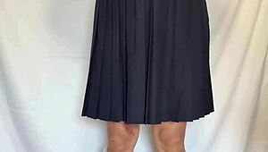 hey sailor uniform slut, your ass plug and lingerie make me question everything