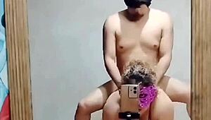 fucking my hot wife frente mirror