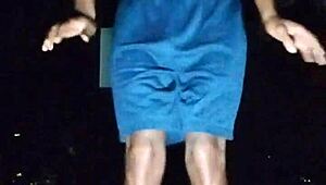 i'm the sexy athletic brunette working out in dorm dreaming of daddy's touch