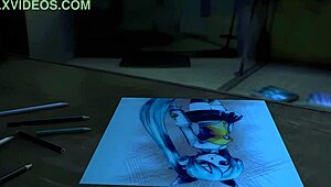 hatsune miku nude mod reveals big ass tits in odds and ends project diva