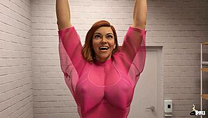 thick married pawg mrs keagan twerks her fat ass then gets monster cock fucked in hanging bar challenge