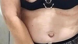 Homemade Housewife Soaks Kinky Undies with Gushing Piss Orgasm Flood Amateur Style