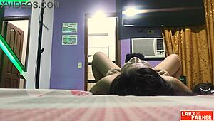 esther from chiclayo spreads legs wide in casting for intense pussy licking she loves it