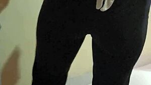 you won't believe this tiny venezuelan dancing before she spreads for sex!