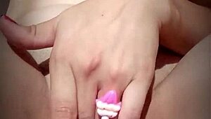 watch this horny argentinian stepsis milet finger her perfect pussy outdoors