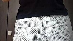 watch this horny argentinian stepsis milet finger her perfect pussy outdoors