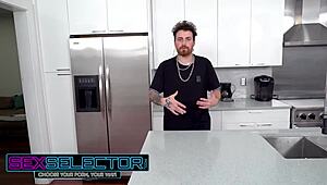 Clara Trinity's heart races sneaking sucks and fucks on boyfriend's roommate in dorm