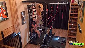 LAS ESCLAVAS DE MINERVA: JACKELINE Teen 18+ Endures Hardcore BDSM Casting In Latex