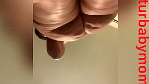 Whoa! Check this luxurious BBW's huge ass bouncing doggystyle while she masturbates wet pussy!