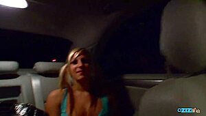 Blonde skater babe strips bends over for hard doggystyle pussy pounding.