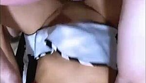 sensual stepmom started me on sex... rainy apartment mess