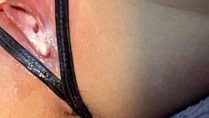 Petite POV Dildo Play Creampie After Cleaning Fun