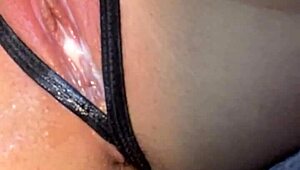 Petite POV Dildo Play Creampie After Cleaning Fun