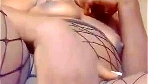 i was home horny so i toyed my juicy pussy lips