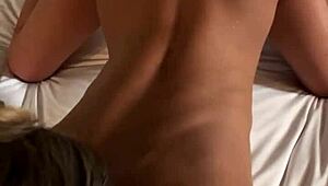 Monika Fox Sucks Pierced Nipple Cock Swallows Every Cum Drop