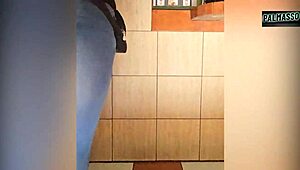 mamá soltera culona takes cash for street creampie pounding 💦💰🍑