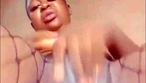 i was home horny so i toyed my juicy pussy lips