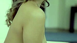 hot horny blonde lesbians kimora quin addison vodkka kiss lick wet pussies to orgasm on sofa