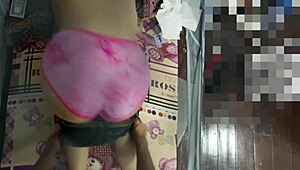 raw desire hits after club dancing bent over doggystyle with big ass wife