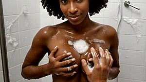 Ever Wondered About Leather Ebony 3some in Pool?