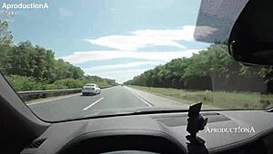 two latinas go wild fucking in my shiny new car.