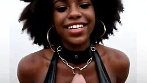 Ever Wondered About Leather Ebony 3some in Pool?