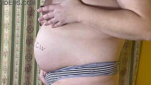 oops pregnant bbw milf cheats again didn't know who?? 😲🤰