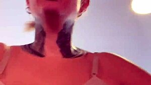 damn that famous influencer trains braless at gym... dudes stare at her sweaty tits dripping down wet pussy legs ugh