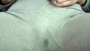 ruler spanking my pussy up close