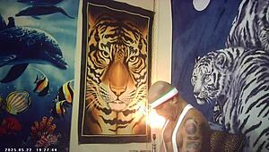 ever wondered how a first-time italian bombshell with big natural tits handles the pound machine backstage?