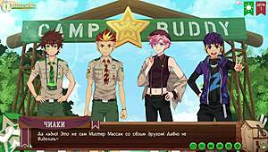 Friends game camp path 2 ep 72 epilogue with hot russian voiceover 🎮😘