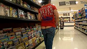 Big ass biker babe flashes curves on motorcycle gopro ride pt 1