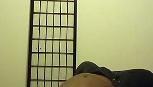 spider crab workout leads to restricted cum on ass roleplay