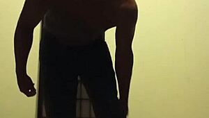 spider crab workout leads to restricted cum on ass roleplay