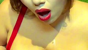 Beautiful Latina Savannah Watson Gives Sloppy Titty Fuck POV Boobjob