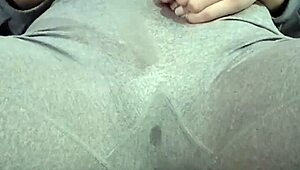 ruler spanking my pussy up close