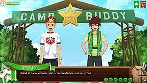 Friends game camp path 2 ep 72 epilogue with hot russian voiceover 🎮😘