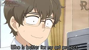 i tricked teen into classroom footjob just for art's thrill