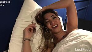 Frida Sante's Big Ass and Tits Bounce in Bent-Over Creampie from Muscular Stud