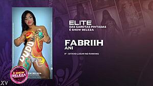 brazilian babes painted for raw oral sex action