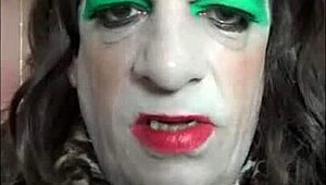 shy bisexual crossdresser begs for real man's cock humiliation