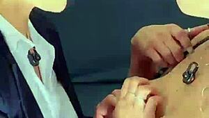 Two horny brown sluts lick pussies and squirt nonstop