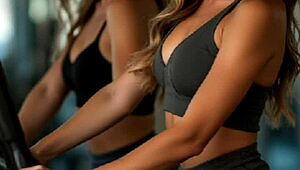 Wife meets gym instructor for first session