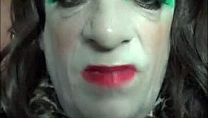 shy bisexual crossdresser begs for real man's cock humiliation