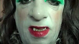 shy bisexual crossdresser begs for real man's cock humiliation