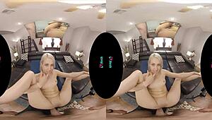 Vrhush Zoe Sparx Feels Deep Passion as Ass Fills with Cum