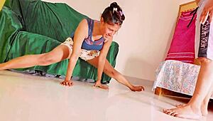 uttaran20 my hot stepsister surprises me with tight pussy fuck doggystyle