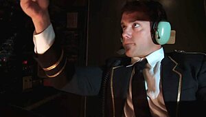 hey captain madelyn marie in stockings heels shaved pussy fucking your big cock cockpit?