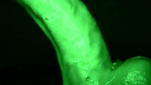 sticky slimy glove handjob teasin dildo play got me so messy ugh