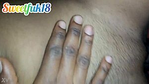 African Sweetfuk18 Squirts from Hardcore Outdoor Creampie Pussy Pounding